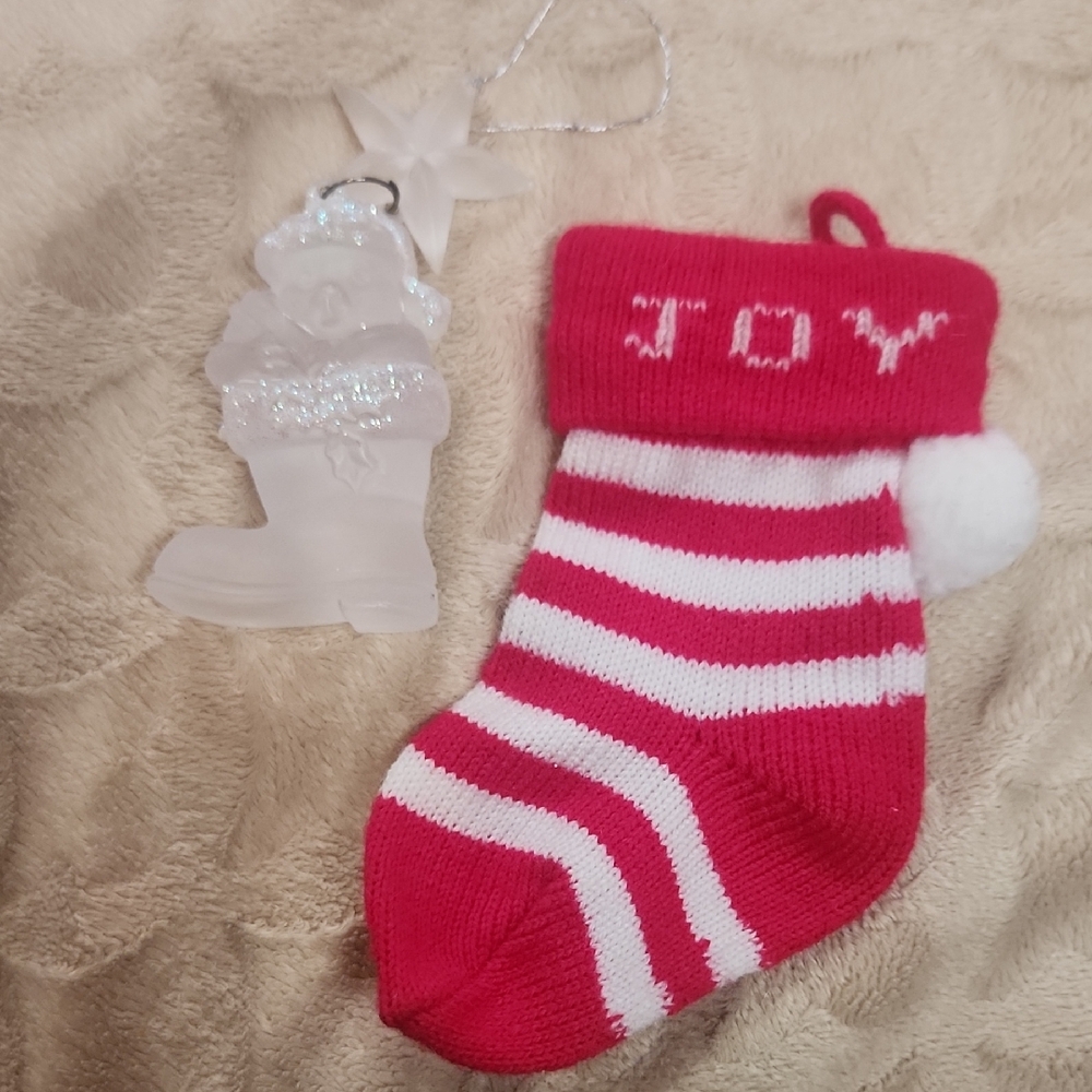 Fanciful Christmas Ornament Set with Santa and Reindeer & 31 Bag - Picture 11 of 11